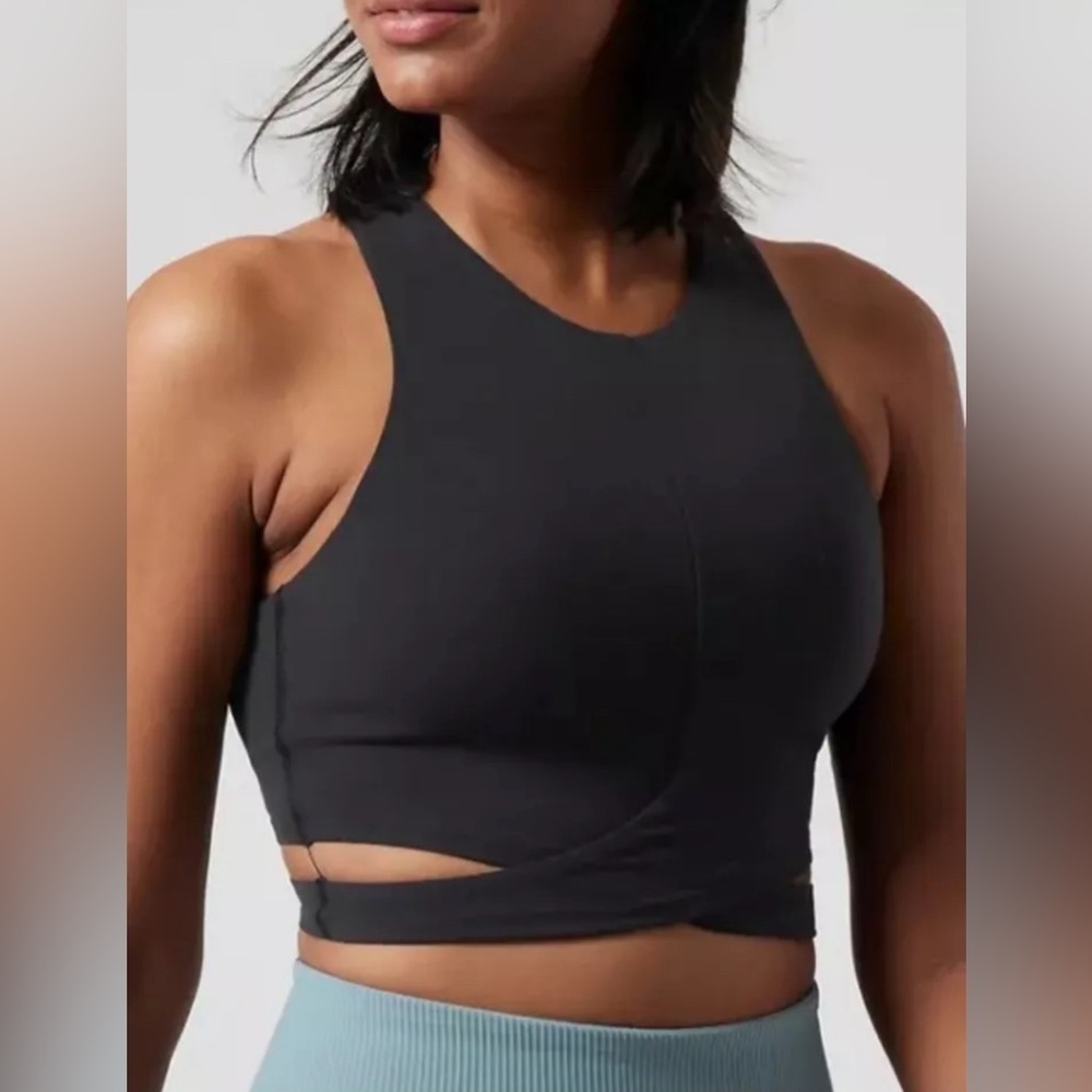 NWT Athleta Conscious Cut Out Crop A-C Size Large